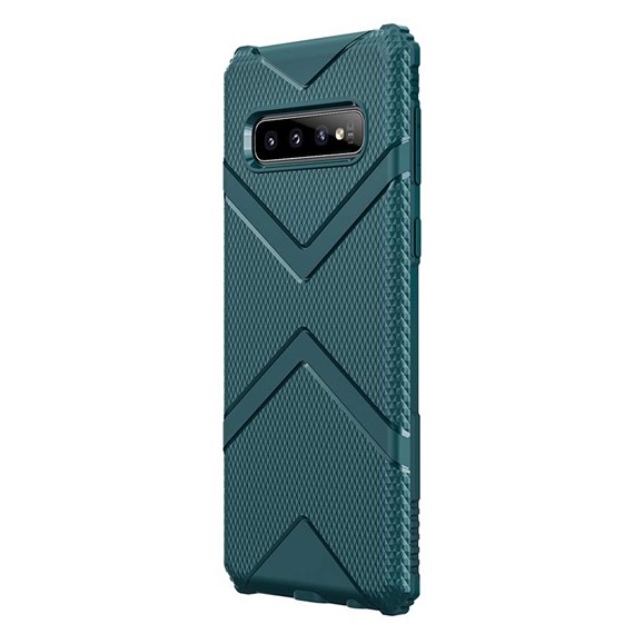 Microsonic Samsung Galaxy S10 Kılıf Diamond Shield Yeşil 2