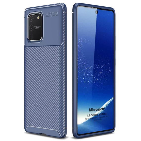 Microsonic Samsung Galaxy S10 Lite Kılıf Legion Series Lacivert 1