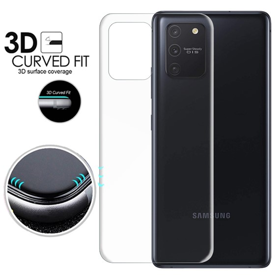 Microsonic Samsung Galaxy S10 Lite Ön Arka Kavisler Dahil Tam Ekran Kaplayıcı Film 2
