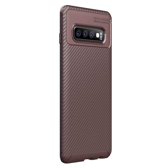Microsonic Samsung Galaxy S10 Plus Kılıf Legion Series Kahverengi 2