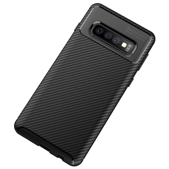 Microsonic Samsung Galaxy S10 Plus Kılıf Legion Series Siyah 3