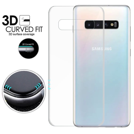 Microsonic Samsung Galaxy S10 Plus Ön Arka Kavisler Dahil Tam Ekran Kaplayıcı Film 2
