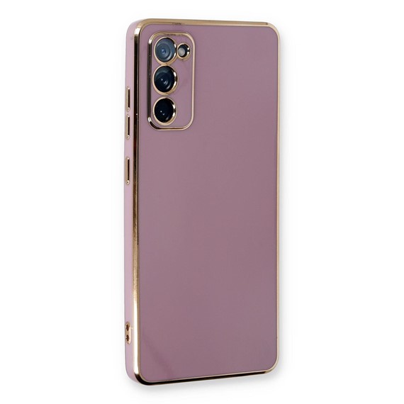 Microsonic Samsung Galaxy S20 FE Kılıf Olive Plated Lila 1