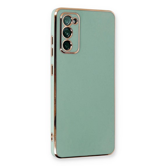 Microsonic Samsung Galaxy S20 FE Kılıf Olive Plated Yeşil 1