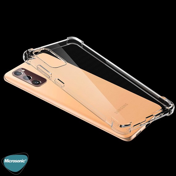 Microsonic Samsung Galaxy S20 FE Kılıf Shock Absorbing Şeffaf 3