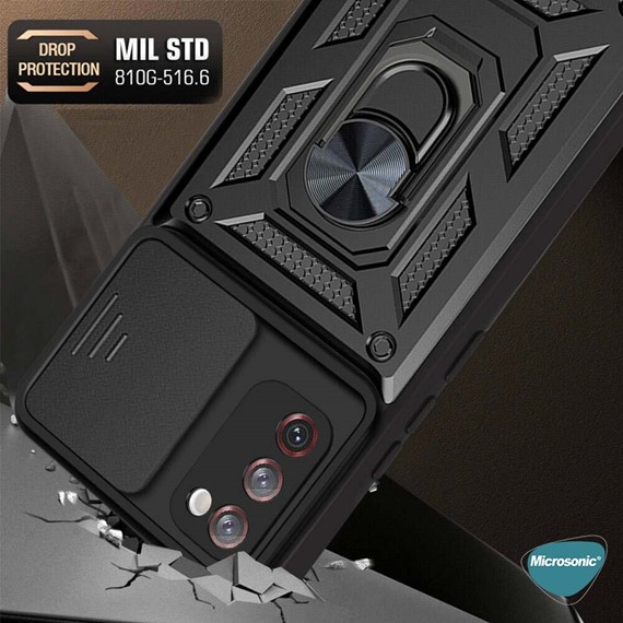 Microsonic Samsung Galaxy S23 Kılıf Impact Resistant Lacivert 2