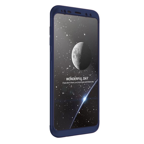 Microsonic Samsung Galaxy S9 Plus Kılıf Double Dip 360 Protective Lacivert 2