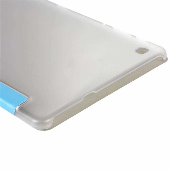 Microsonic Samsung Galaxy Tab A 10 1 T510 Smart Case ve arka Kılıf Mor 4