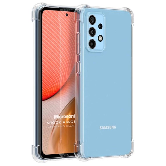 Microsonic Samsung Galaxy A32 5G Kılıf Shock Absorbing Şeffaf 1