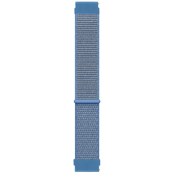 Microsonic Samsung Galaxy Watch 4 Classic 42mm Hasırlı Kordon Woven Sport Loop Mavi 1