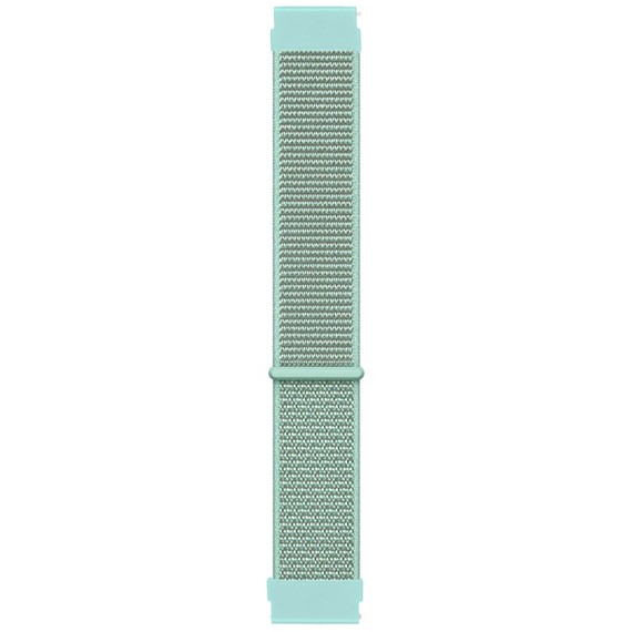 Microsonic Garmin Forerunner 55 Hasırlı Kordon Woven Sport Loop Mint Yeşili 1
