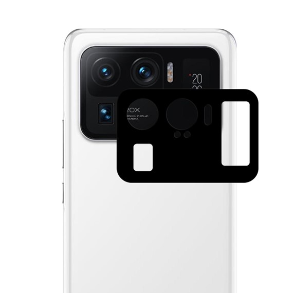 Microsonic Xiaomi Mi 11 Ultra Kamera Lens Koruma Camı V2 Siyah 1