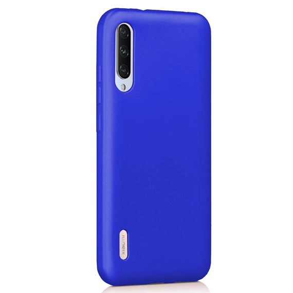 Microsonic Matte Silicone Xiaomi Mi A3 Kılıf Mavi 2