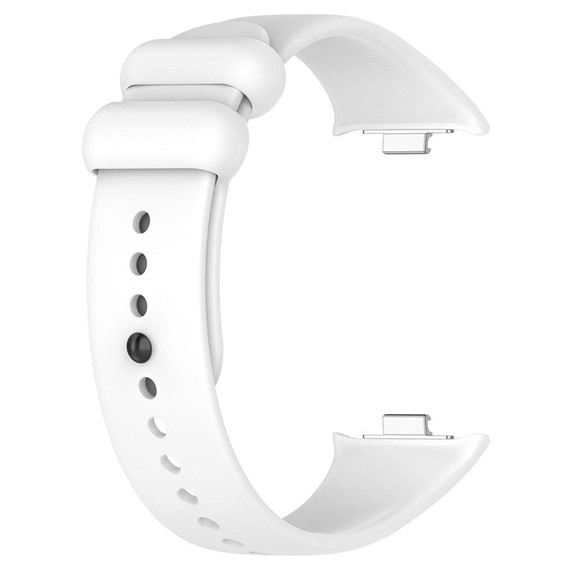 Microsonic Xiaomi Redmi Watch 4 Kordon Silicone Sport Band Beyaz 1