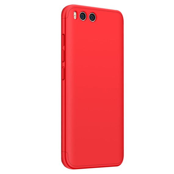 Microsonic Xiaomi Mi Note 3 Kılıf Double Dip 360 Protective Kırmızı 2