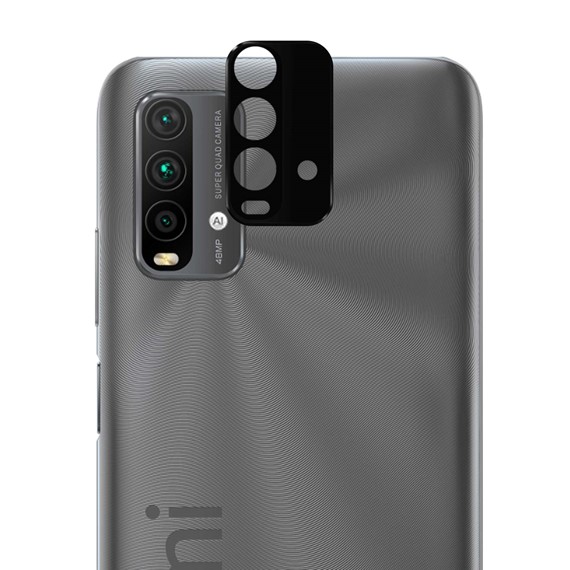 Microsonic Xiaomi Redmi Note 9 4G Kamera Lens Koruma Camı V2 Siyah 1