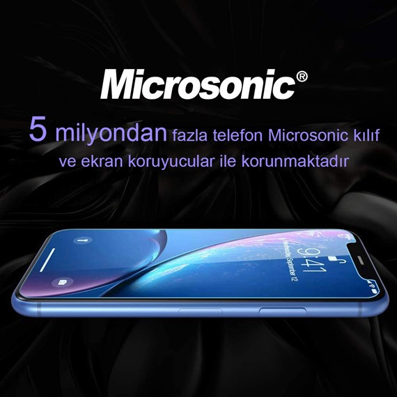 Microsonic Xiaomi Redmi Note 9 Pro Screen Protector Nano Glass 3 Pack 5
