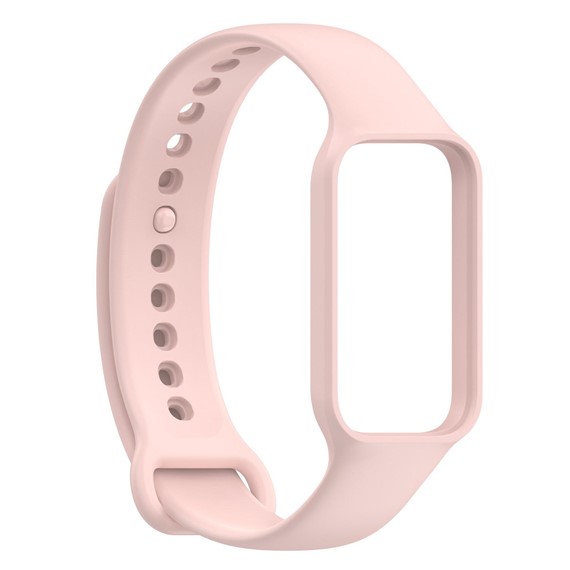 Microsonic Xiaomi Smart Band 8 Active Kordon Silicone Sport Band Rose Gold 1