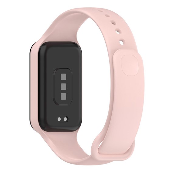 Microsonic Xiaomi Smart Band 8 Active Kordon Silicone Sport Band Rose Gold 3