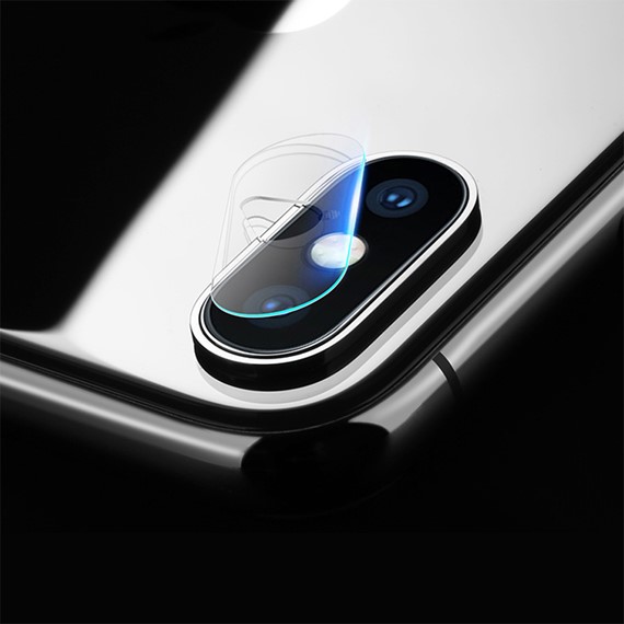 Microsonic Apple iPhone X Kamera Lens Koruma Camı 4