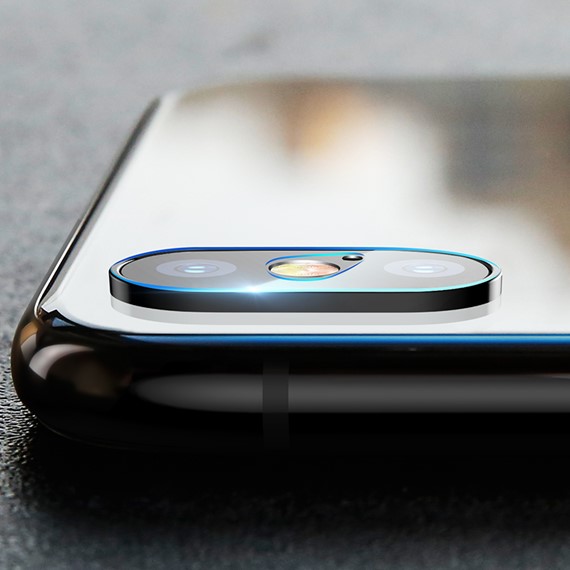 Microsonic Apple iPhone X Kamera Lens Koruma Camı 5