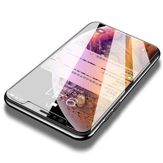 Microsonic Apple iPhone XR 6 1 Temperli Cam Ekran koruyucu Kırılmaz film 4