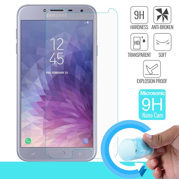 Microsonic Samsung Galaxy J4 Nano Cam Ekran koruyucu Kırılmaz film 1