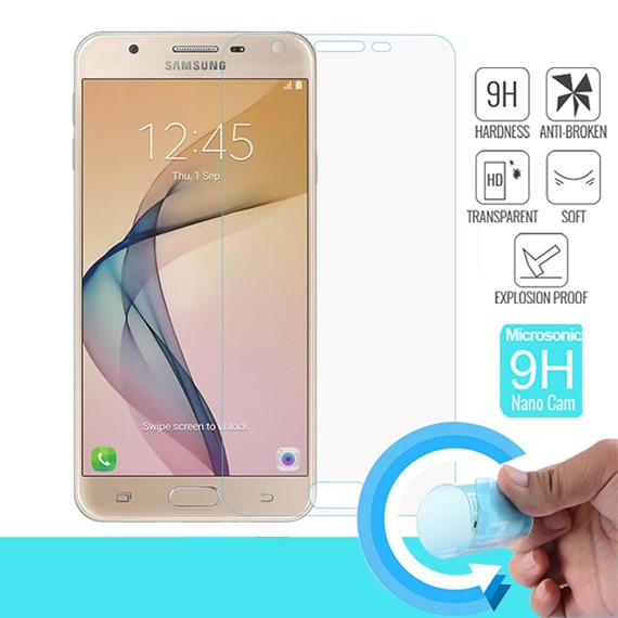 Microsonic Samsung Galaxy J7 Prime 2 Nano Cam Ekran koruyucu Kırılmaz film 1