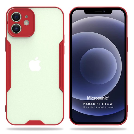Microsonic Apple iPhone 12 Mini Kılıf Paradise Glow Kırmızı 1