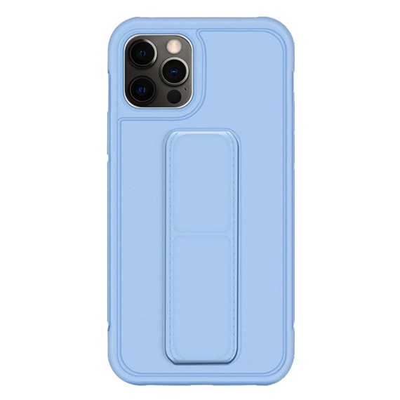 Microsonic Apple iPhone 12 Pro Kılıf Hand Strap Mavi 2