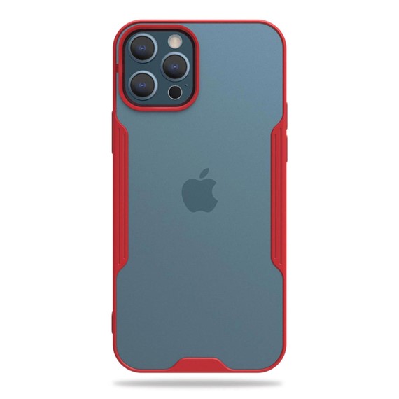 Microsonic Apple iPhone 12 Pro Max Kılıf Paradise Glow Kırmızı 2