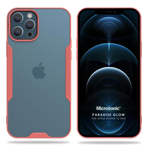Microsonic Apple iPhone 12 Pro Kılıf Paradise Glow Pembe 1
