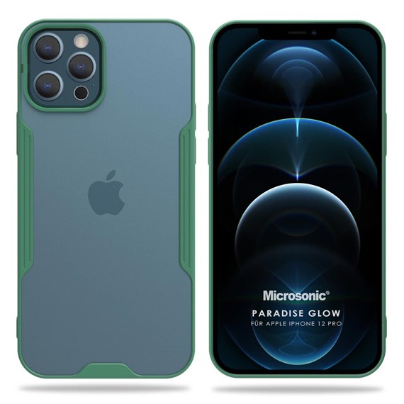 Microsonic Apple iPhone 12 Pro Kılıf Paradise Glow Yeşil 1