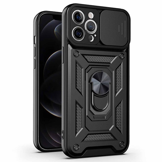 Microsonic Apple iPhone 12 Pro Kılıf Impact Resistant Siyah 1