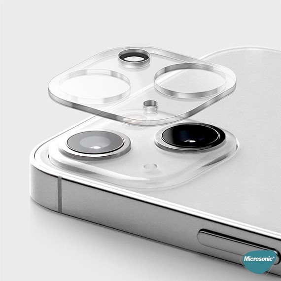 Microsonic Apple iPhone 14 Kamera Lens Koruma Camı 2