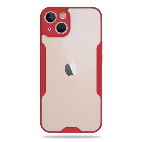 Microsonic Apple iPhone 13 Kılıf Paradise Glow Kırmızı 2