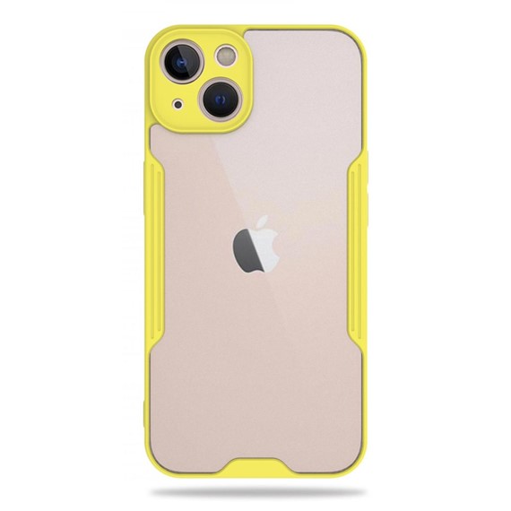 Microsonic Apple iPhone 13 Kılıf Paradise Glow Sarı 2