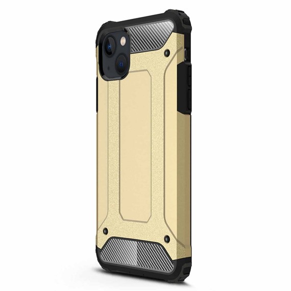 Microsonic Apple iPhone 13 Kılıf Rugged Armor Gold 2