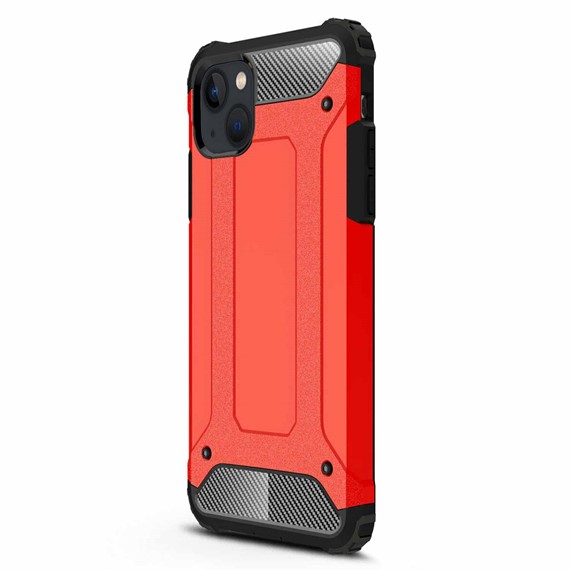 Microsonic Apple iPhone 13 Mini Kılıf Rugged Armor Kırmızı 2