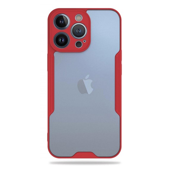 Microsonic Apple iPhone 13 Pro Max Kılıf Paradise Glow Kırmızı 2