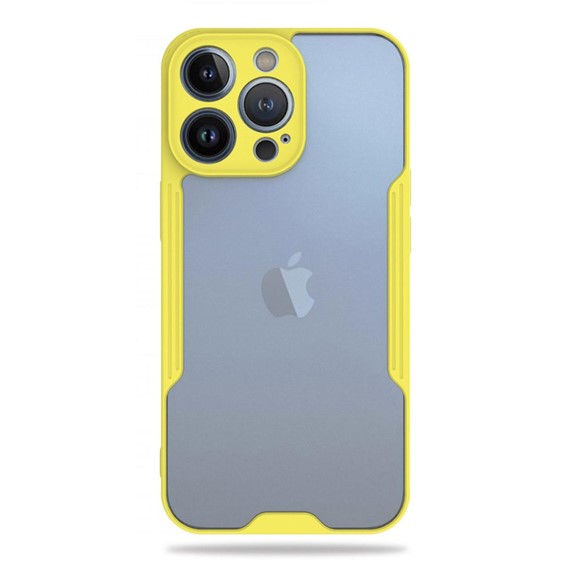 Microsonic Apple iPhone 13 Pro Kılıf Paradise Glow Sarı 2