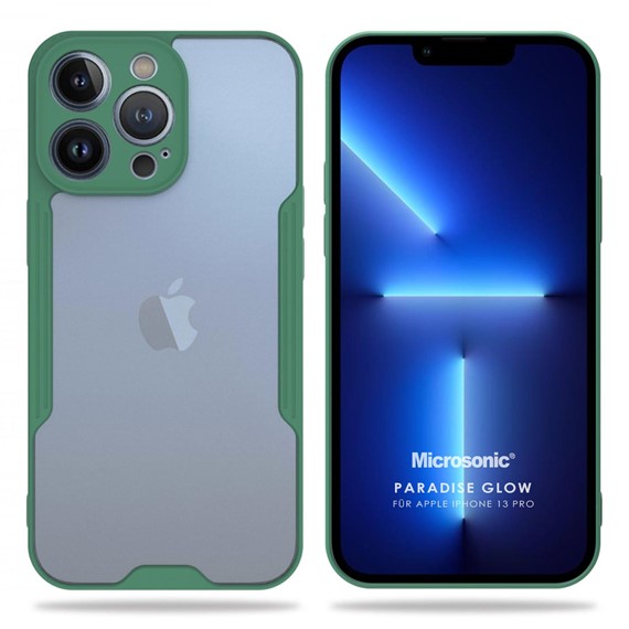 Microsonic Apple iPhone 13 Pro Kılıf Paradise Glow Yeşil 1