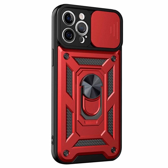 Microsonic Apple iPhone 13 Pro Max Kılıf Impact Resistant Kırmızı 2