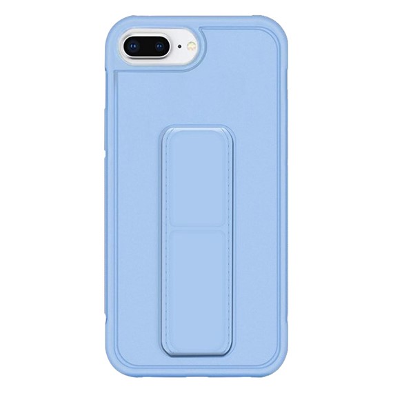 Microsonic Apple iPhone 8 Plus Kılıf Hand Strap Mavi 2