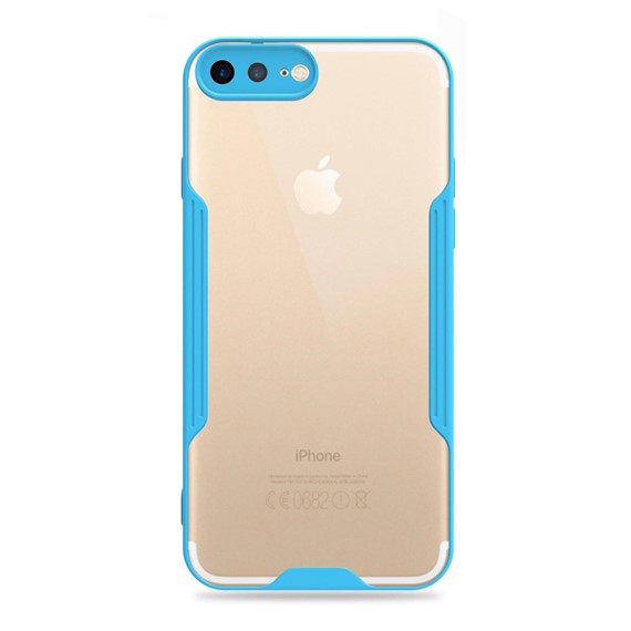 Microsonic Apple iPhone 7 Plus Kılıf Paradise Glow Turkuaz 2