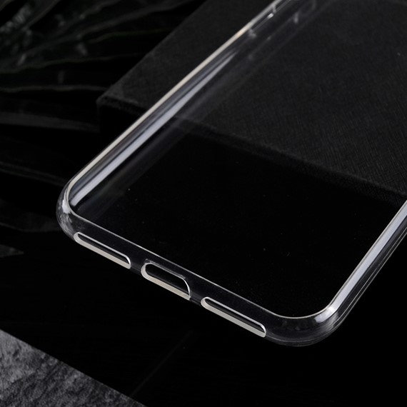 Microsonic Apple iPhone X Kılıf Transparent Soft Beyaz 5