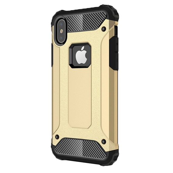 Microsonic Apple iPhone XS 5 8 Kılıf Rugged Armor Gold 2