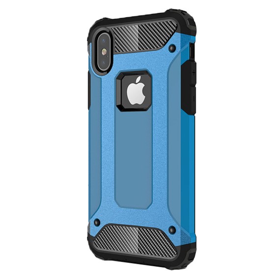 Microsonic Apple iPhone XS 5 8 Kılıf Rugged Armor Mavi 2
