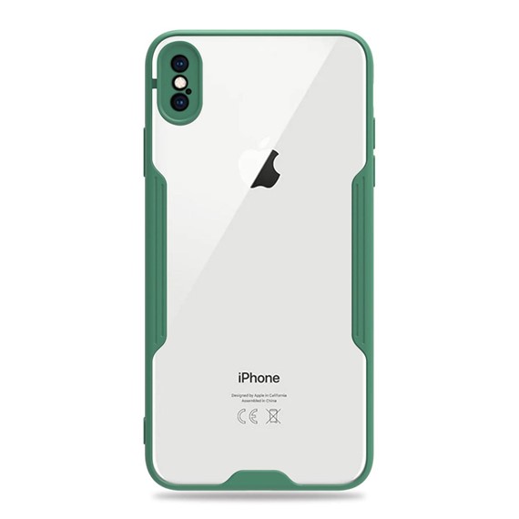 Microsonic Apple iPhone XS Max Kılıf Paradise Glow Yeşil 2