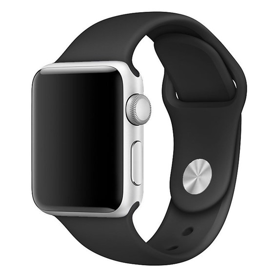 Microsonic Apple Watch 42mm Kordon ActiveFlex Wristband Siyah 1